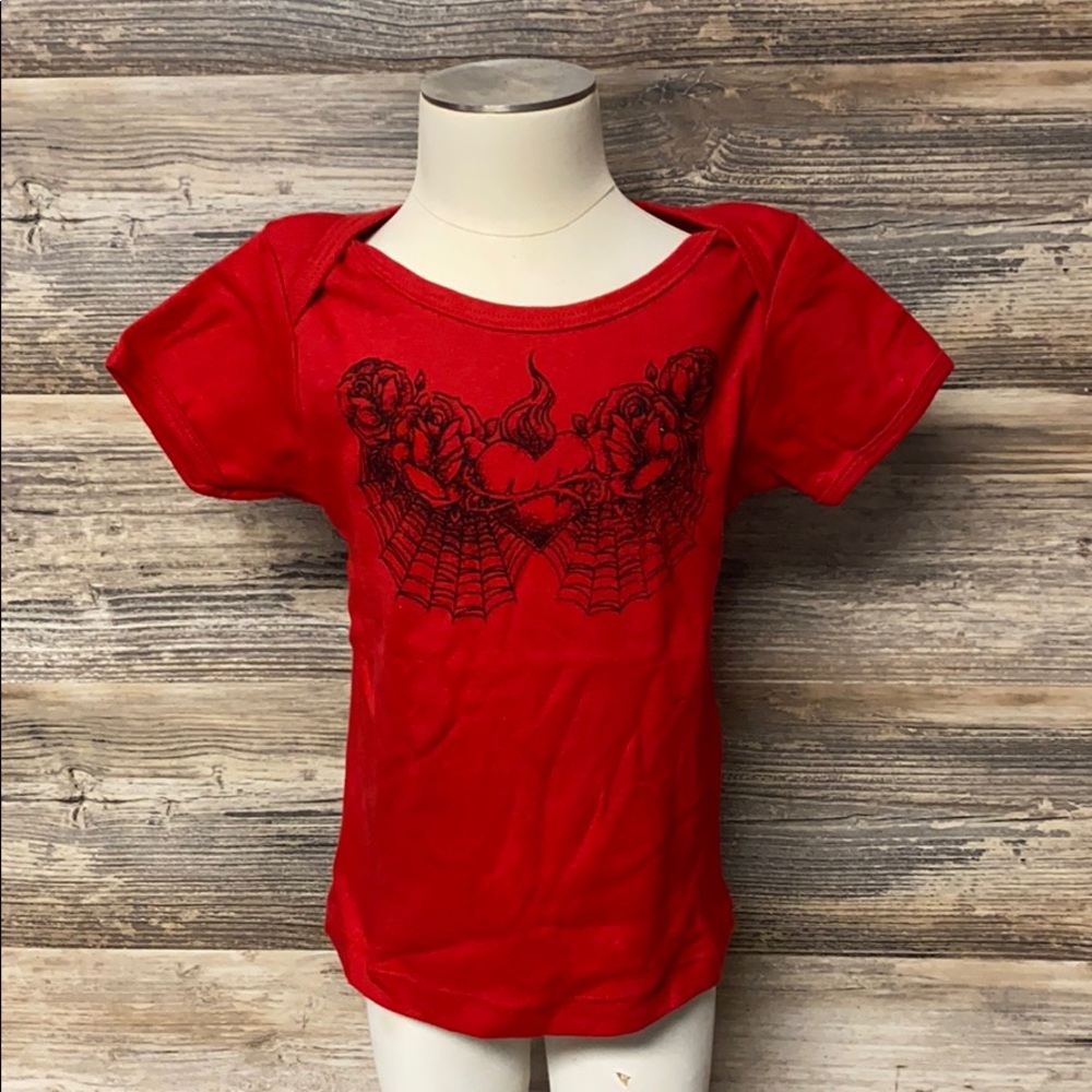 Ready Steady GO! Baby Tattoo Print S/S Tee NWT